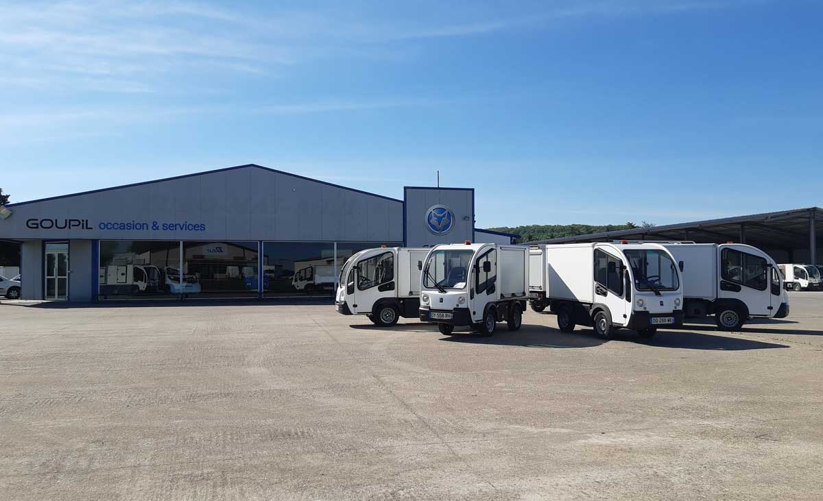 Locaux Goupil dédiés aux véhicules d'occasion